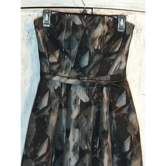 White House Black Market Strapless Dress Sz 2 Boho Feminine Cottage Core - Picture 4 of 9